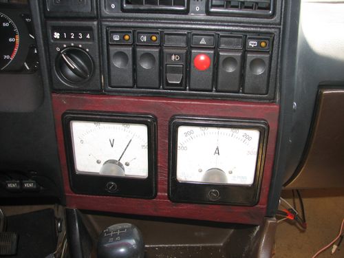 Opel Monza электро - комбинация электроприборов