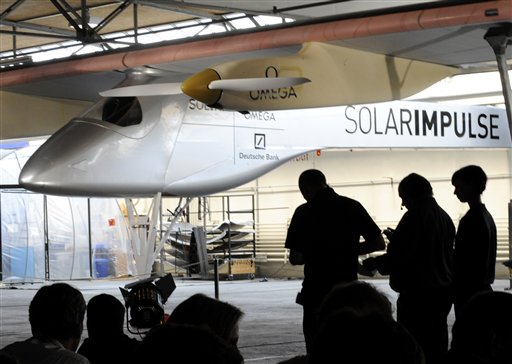 Solarimpulse - рэкордны электрасамалёт для кругасветнага пералёту
