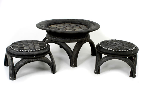 Мебель из автомобильных покрышек